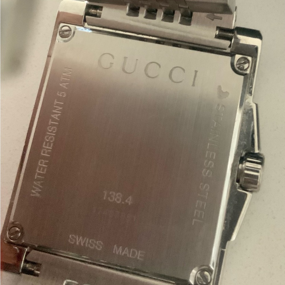 Nib Gucci G-Timeless Rectangular Watch $990 - image 8